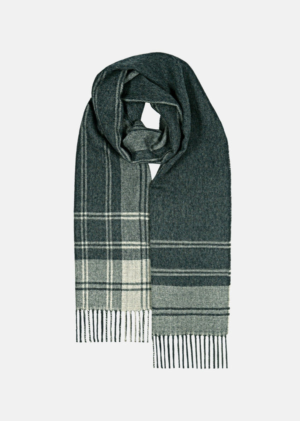 Oversized Lambswool Scarf Douglas Grey