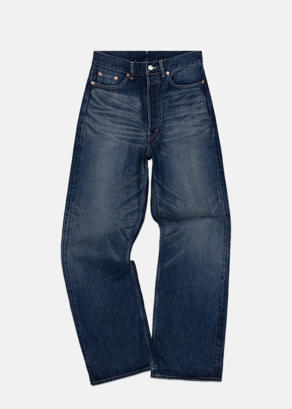 Dawson Denim Wide Leg Fit Jeans Washed Indigo