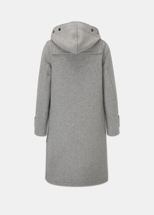 Unlined Slim Fit Duffle Coat Grey