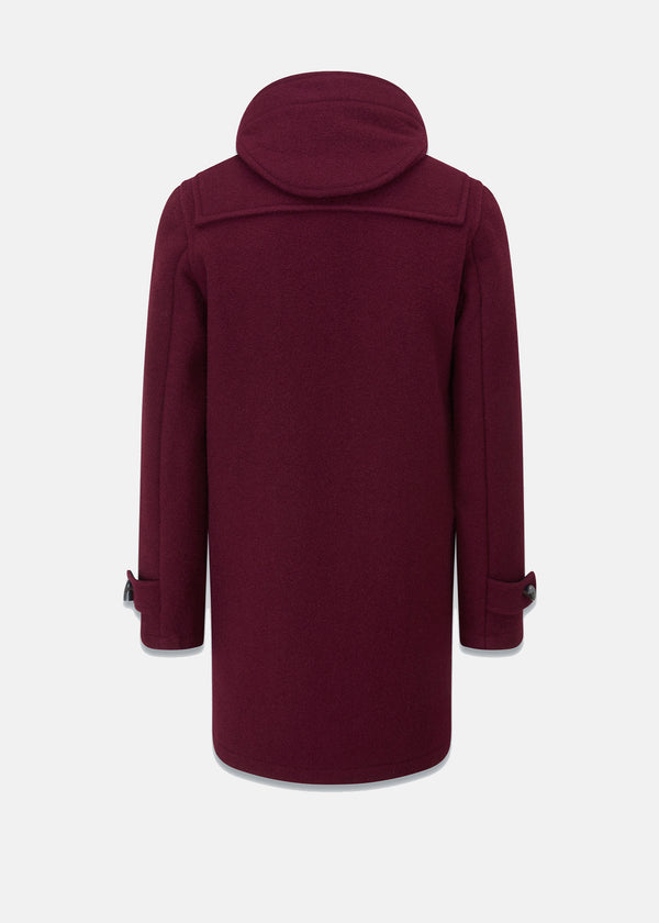 Morris Duffle Coat 52 Burgundy