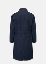 Raleigh Trench Coat Navy