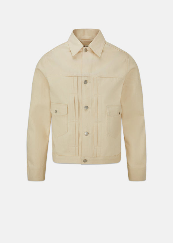 Dawson Denim Type II Jacket Raw Ecru