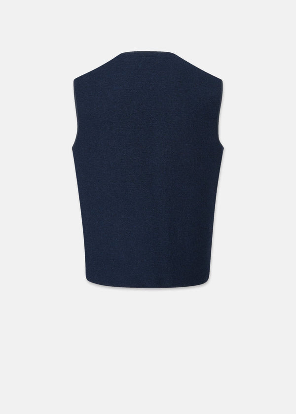 Renewed Works Vest Navy