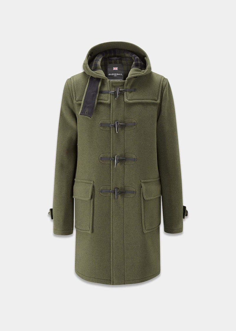 Morris Duffle Coat Loden Check