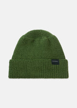 Merino Wool Watch Cap Green