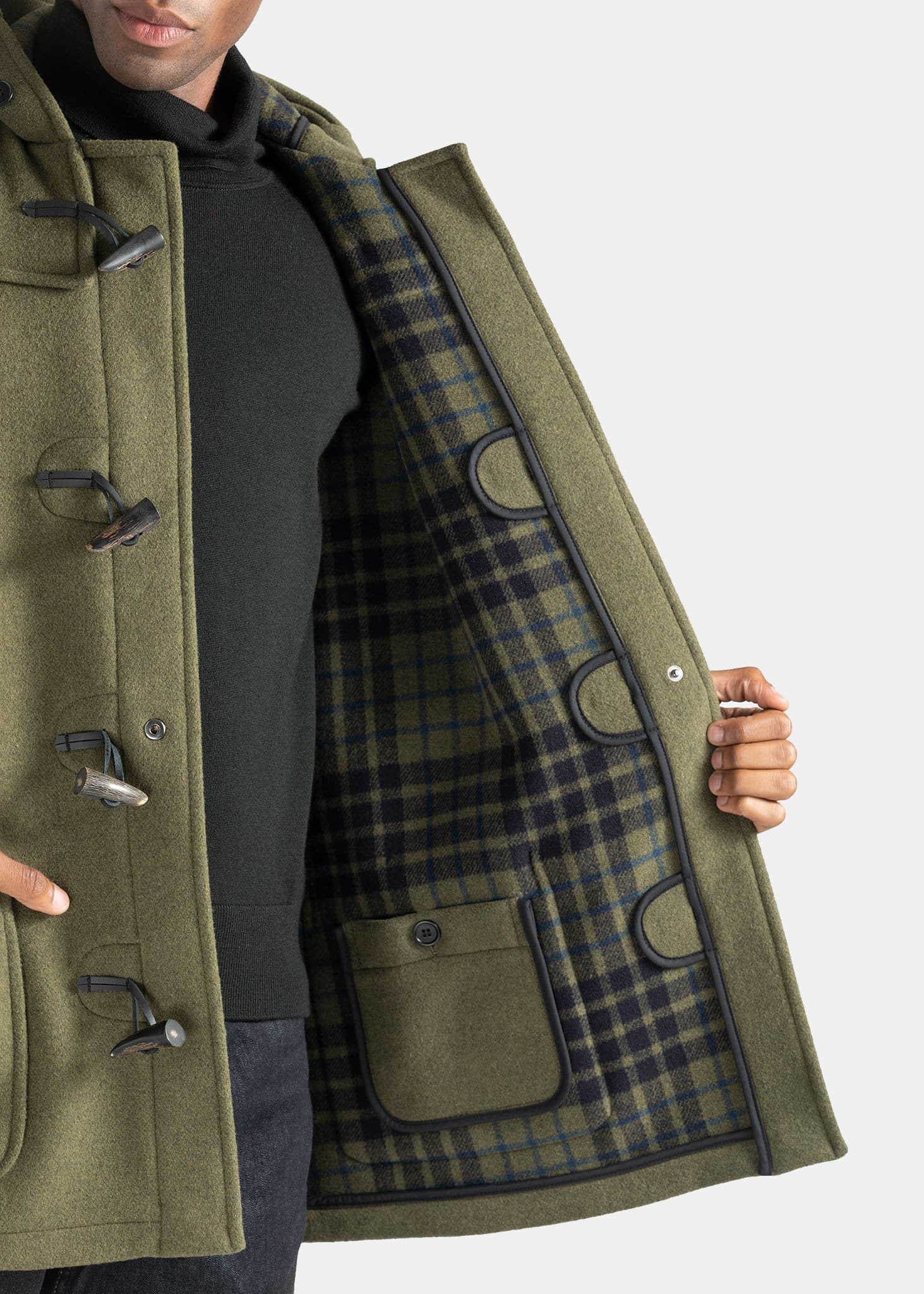 Loden store duffle coat